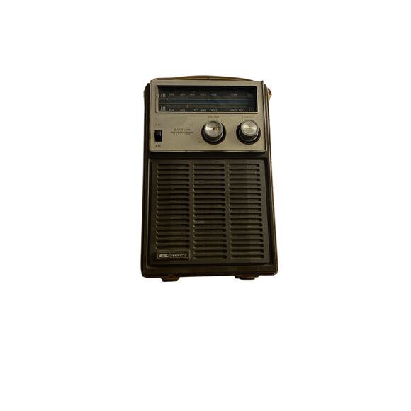 Vintage Mid-Century AM/FM Portable Radio S.S. Kresge Model 31-42 Brown Retro - Picture 1 of 3